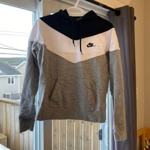 Nike Hoodie — Black, Grey and White